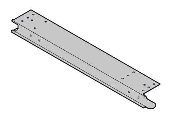 Торцевая накладка для установленной заподлицо фальш-панели, тип BF справа Hormann (4004944)