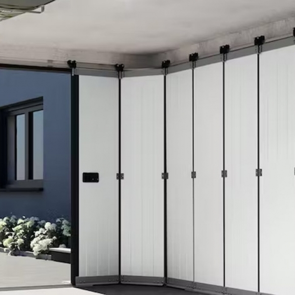 Откатные секционные ворота Hormann
