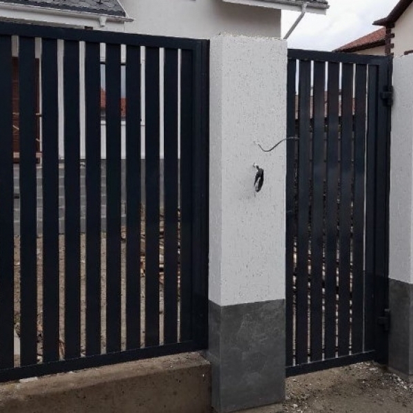 Уличная калитка Алютех Prestige