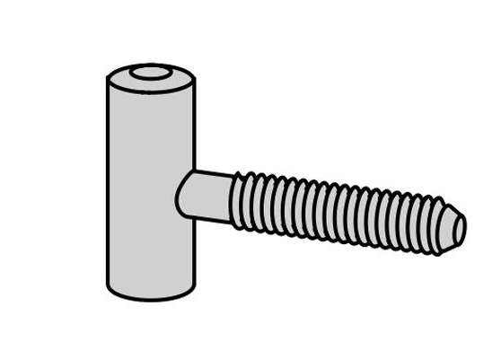 Часть петли для створки Hormann V 0020 (694222)