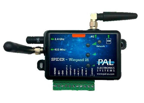 GSM+BT контроллер PAL-ES SPIDER Wiegand 26