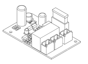 Плата аварийного питания для подключения и зарядки 2 аккумуляторов Came, 12 В - 7 Ач (LB39)