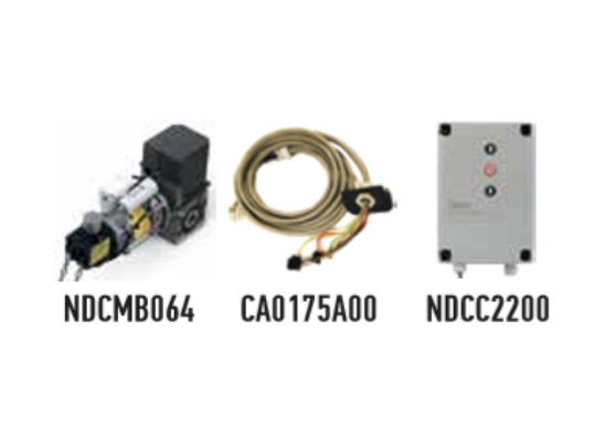 Автоматика для промышленных секционных ворот NICE SD7024400KEKIT (комплект)