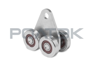 Тележка Ролтэк RC55 с отверстием закругленная, высокотемпературная (Код: 213.RC55.В)